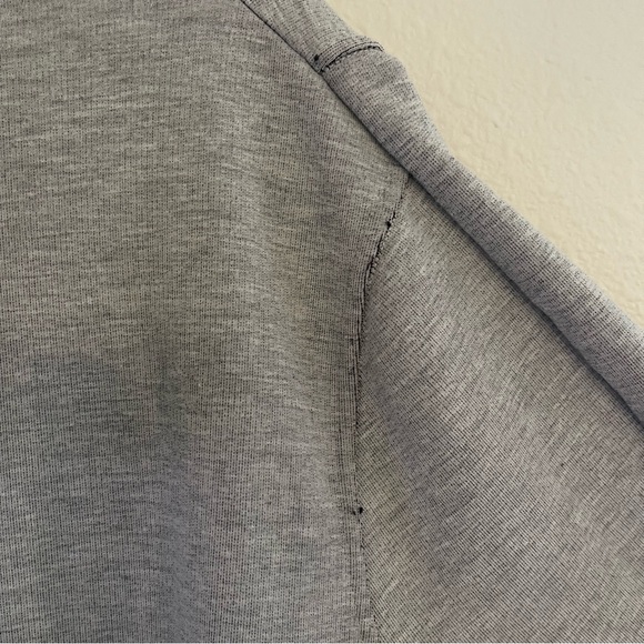 LULULEMON City Sweat Zip Hoodie Heathered Ultra Light Grey Size Large - Picture 12 of 12